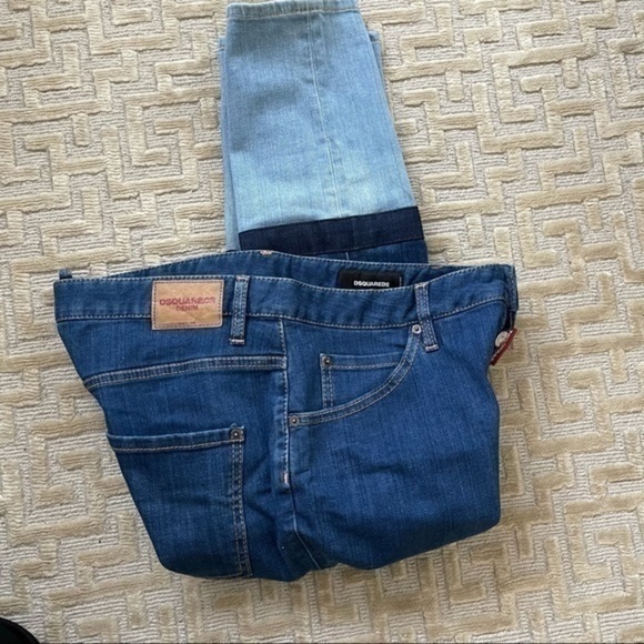 DSquared Icon Patchwork Jeans - Picture 3 of 8